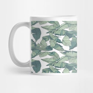 Tropical Palm Leaf Mug